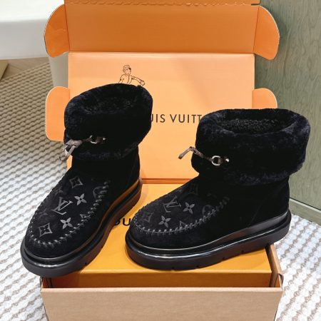 LV Winter Ski Collection Monogram Snow Boots