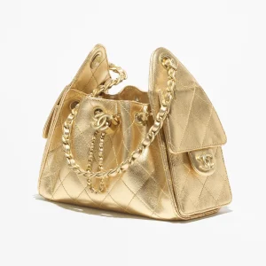 Chanel 25 Mini Handbag Gold