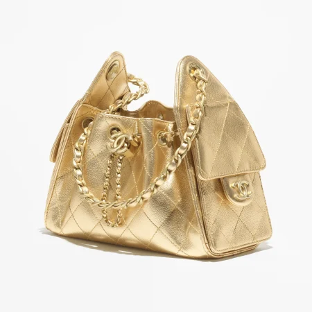 Chanel 25 Mini Handbag Gold