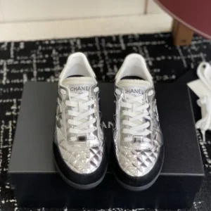 Chanel Quilted Sneakers