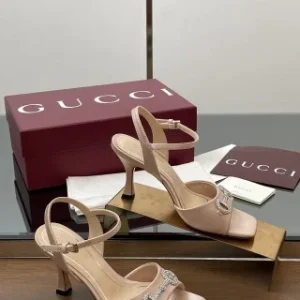 Gucci silk sandals