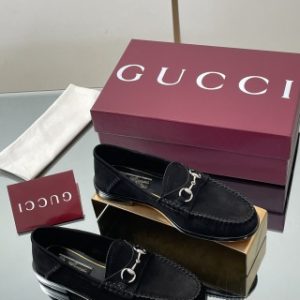 Gucci Suede Loafers