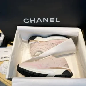 Chanel Cherry Blossom Pink Sneakers