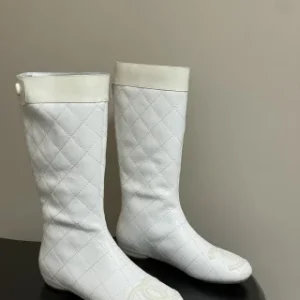 Chanel classic mid-calf boots