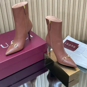 Gucci high-heeled ankle boots