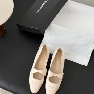 Chanel 25B Mary Jane Flats