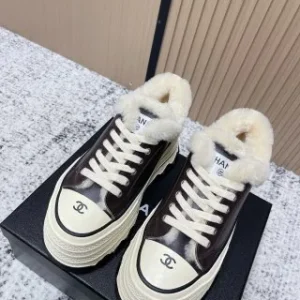 Chanel platform casual shoes