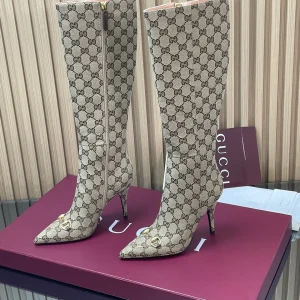 Gucci high-heeled boots