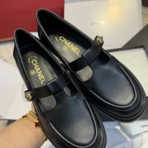 Chanel College-Style Loafers