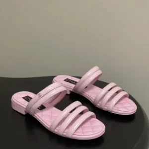 Chanel Classic Double C Buckle Sandals