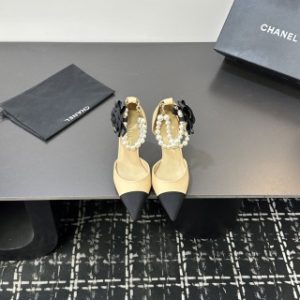 Chanel Pearl High Heels