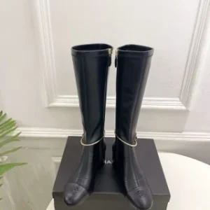 Chanel elastic anklet boots
