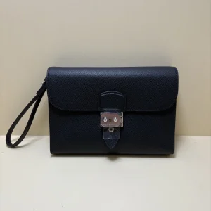 HERMES Handbag 24x17x4 EP Leather