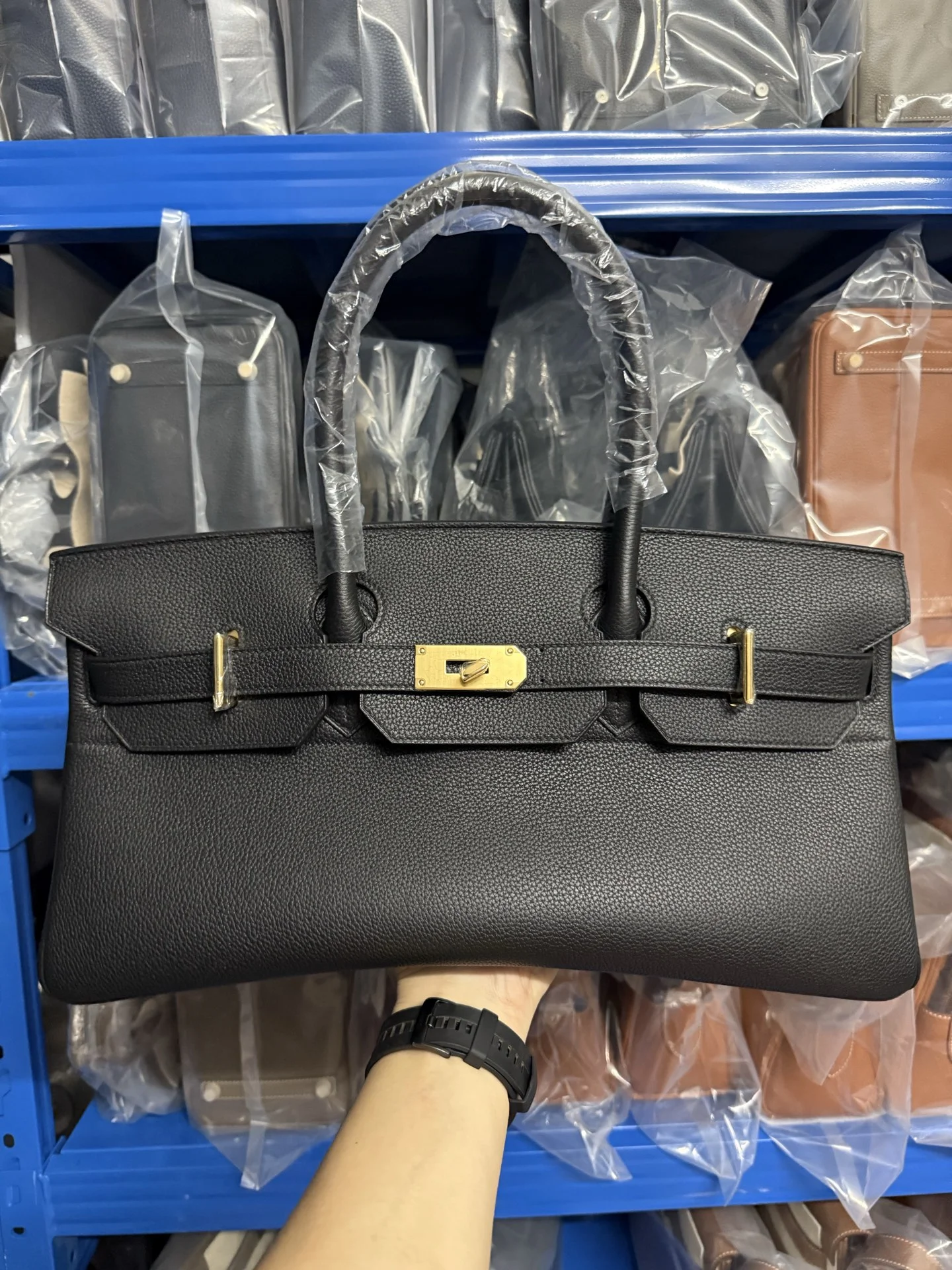 HERMES Shoulder Birkin 43
