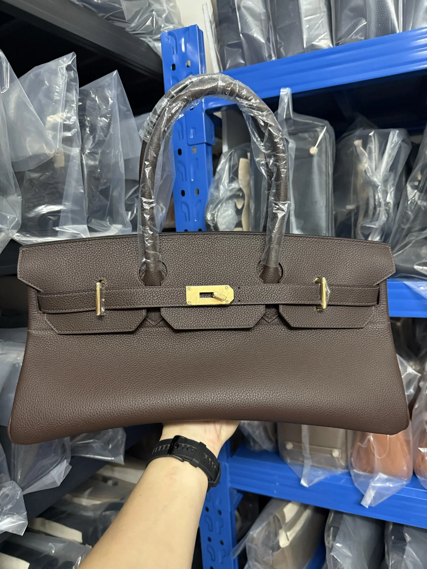 HERMES Shoulder Birkin 43