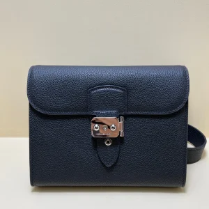 HERMES Messenger Bag 21cm Togo Leather
