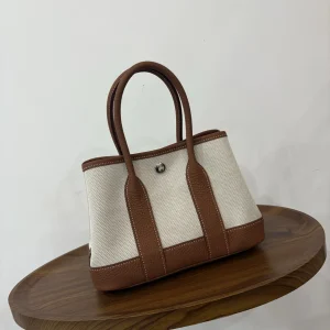 HERMES Mini Gardenparty 23x16x10 Gold