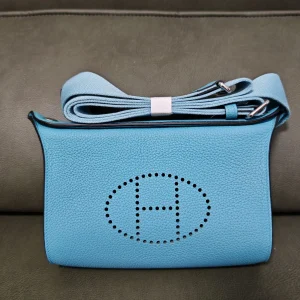 HERMES Messenger Bag 25cm Togo Leather