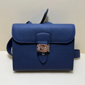 HERMES Messenger Bag 21cm Togo Leather