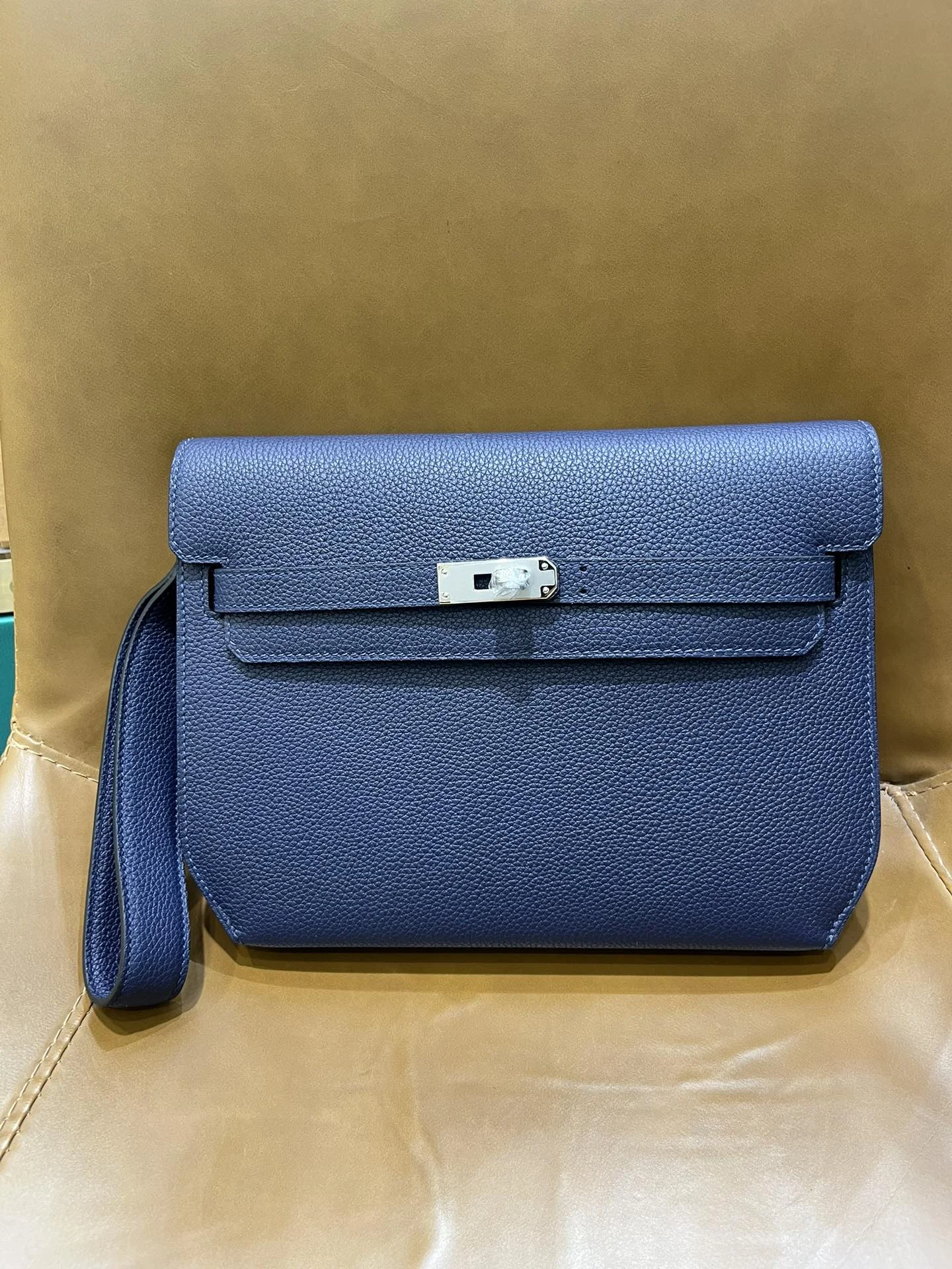 HERMES Handbag 25CM Cowhide Leather