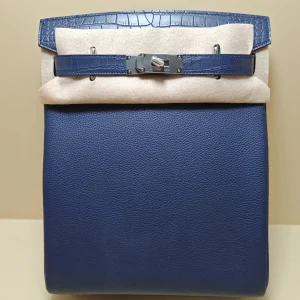 HERMES HAC A DOS Crocodile Leather