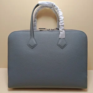 HERMES Men's Briefcase 38.29.6 Cowhide Leather