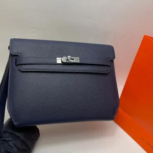 HERMES Handbag 25CM Cowhide Leather