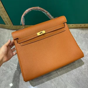 HERMES Kelly 35cm Togo Leather