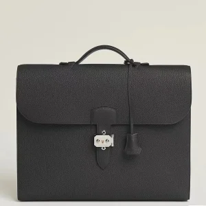 HERMES Depechec Men's Briefcase 37-29-6cm