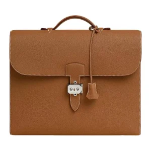 HERMES Depechec Men's Briefcase 37-29-6cm