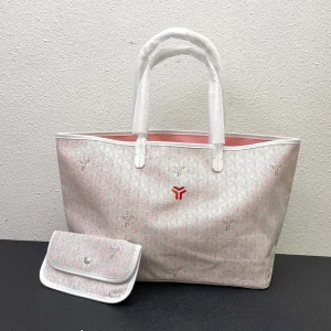 Goyard Saint Louis Claire-Voie Macaron Tote Bag, Medium 47x34x26cm / Large 55x40x30cm