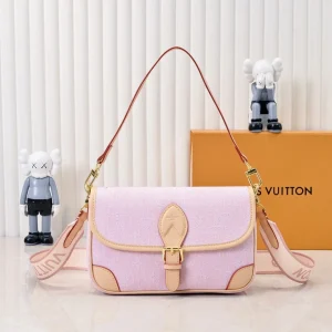 Louis Vuitton Diane Handbag Monogram Empreinte Denim M46386 / M45985, 25.0×9.0×15.0 cm