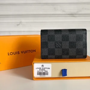 Louis Vuitton Pocket Organizer Damier Canvas M63144, 7x11 cm