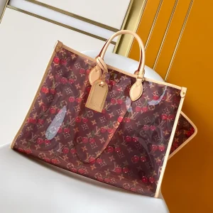Louis Vuitton x Takashi Murakami OnTheGo GM Tote Bag Cherry Monogram M14306, 41x19x34 cm