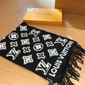 Louis Vuitton Cashmere Scarf, 35×180 cm