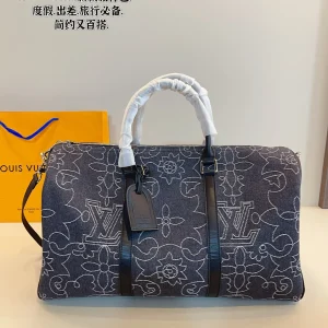 Louis Vuitton x Collaboration Keepall Travel Bag, 45*21*40cm