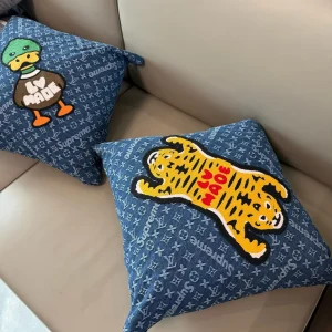 Louis Vuitton Decorative Pillow, Cartoon Pattern, 50x50 cm