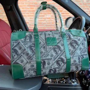 Louis Vuitton Keepall 45 Travel Bag, Monogram Denim, 45x27x20cm