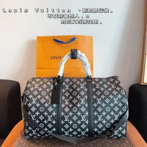 Louis Vuitton x Collaboration Keepall Travel Bag, 50*23*29cm
