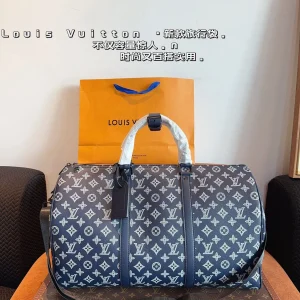Louis Vuitton x Collaboration Keepall Travel Bag, 50*23*29cm
