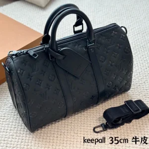 Louis Vuitton Keepall 35 Monogram, Black, 35x21cm