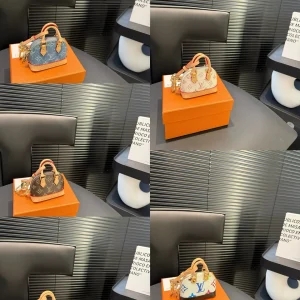 Louis Vuitton Mini Speedy Bag Charm, 9x6.5cm, Item 1111