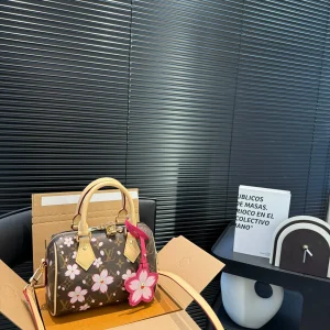 Louis Vuitton x Murakami Speedy Bag, Monogram Cherry, 20x14cm, Item 98667