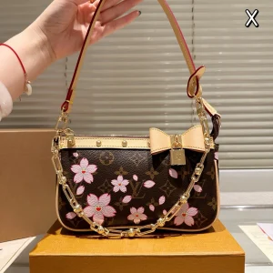 Louis Vuitton x Murakami Cherry Blossom Speedy Bag, 20x13cm
