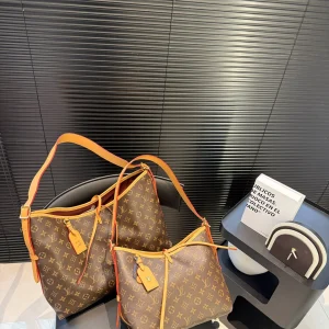 Louis Vuitton Carryall Bag, Large 39x33 / Small 29x25, Item 46203x