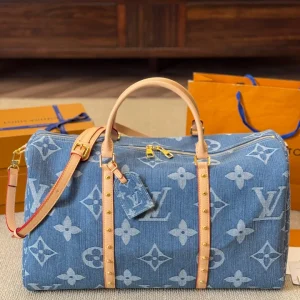 Louis Vuitton Keepall Bandoulière 50 Travel Bag, 50cm