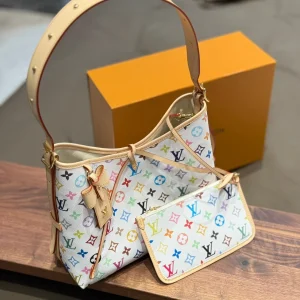 Louis Vuitton x Takashi Murakami Multicolor Speedy, White, 30cm