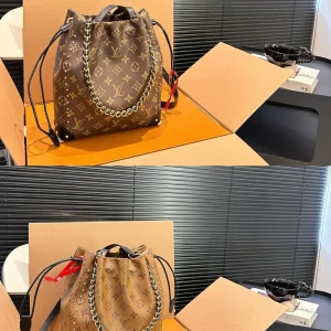 Louis Vuitton NéoNoé Bucket Bag, 2025 Early Spring Show, 22x25cm, Item 13324