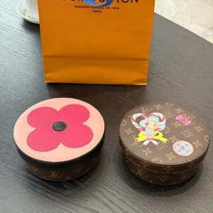 Louis Vuitton Monogram Flower Jewelry Box, 16x16x7 cm