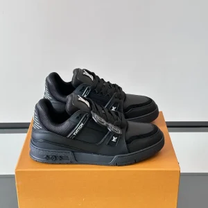 Louis Vuitton x Nigo Trainer Sneakers Grain Calfskin Size 35-45